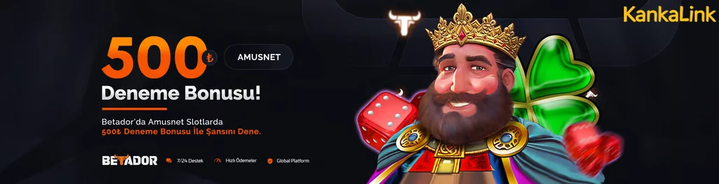 500₺ Amusnet Deneme Bonusu