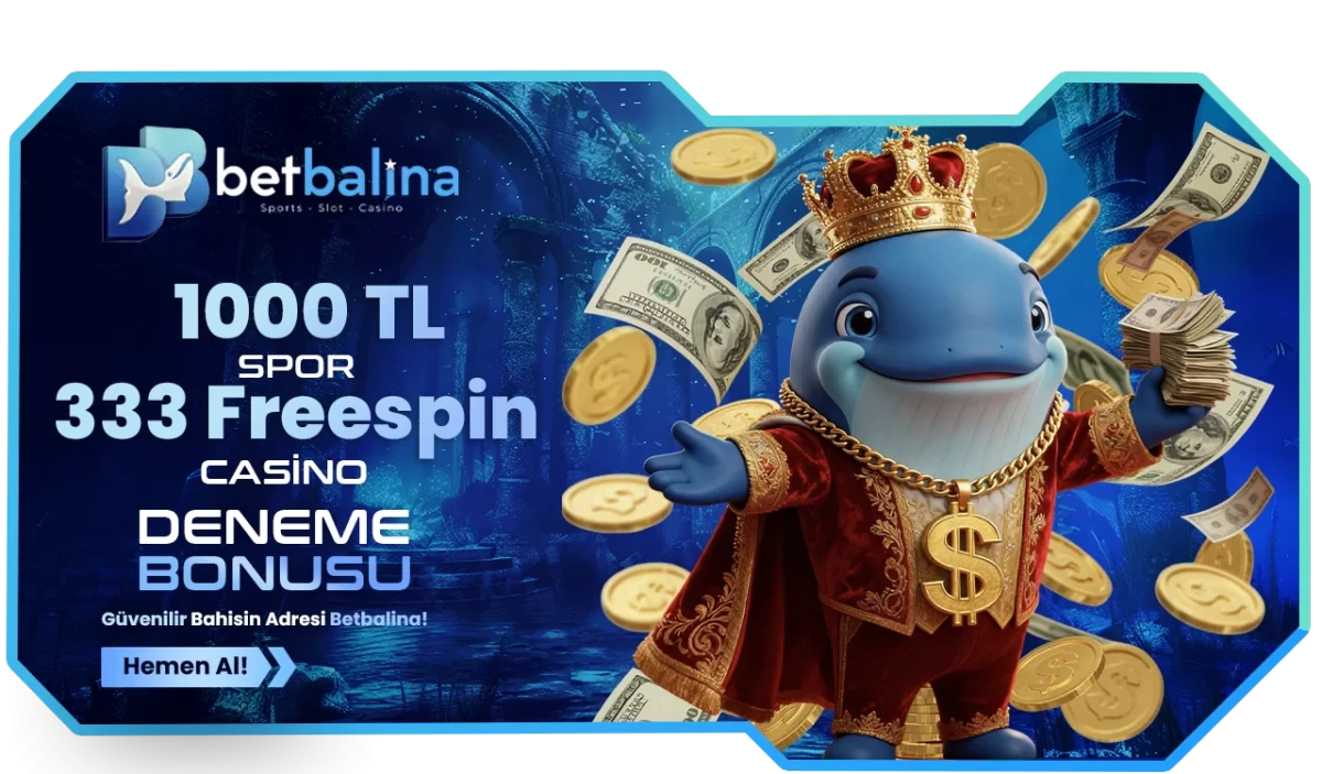 1000 Freebet ya da 333 Freespin Deneme Bonusu
