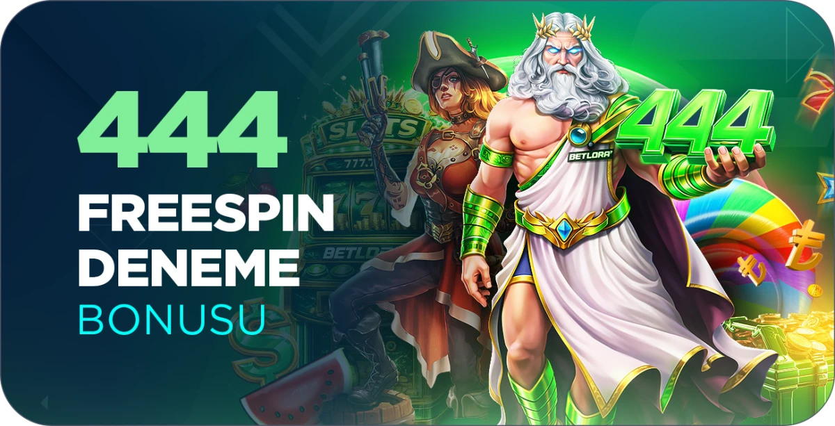 444 Freespin Deneme Bonusu