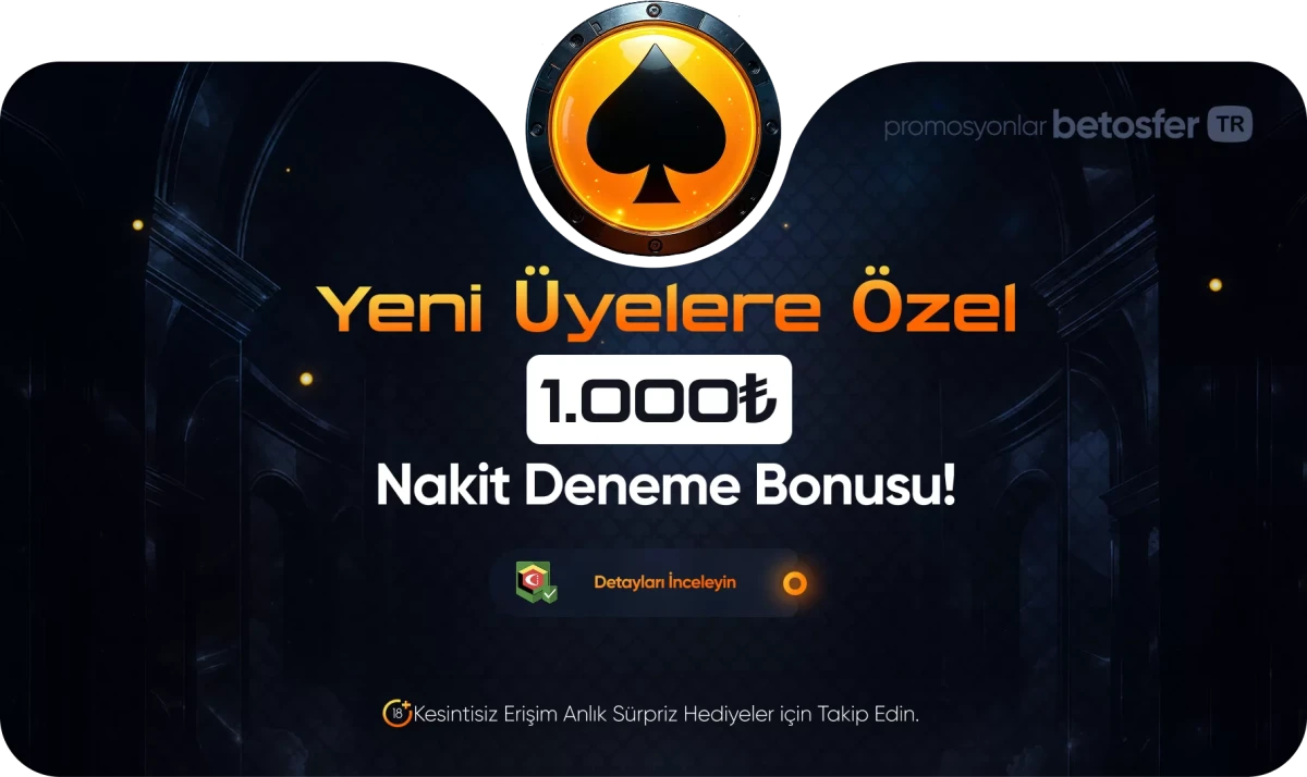 1000 TL Deneme Bonusu