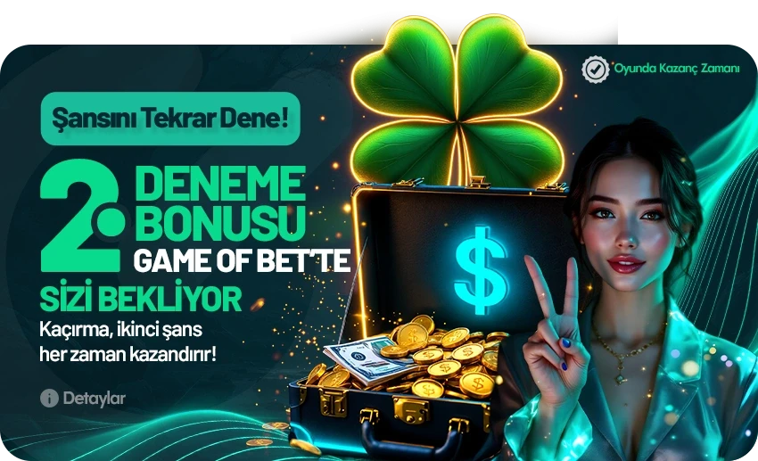 2.ŞANS DENEME BONUSU