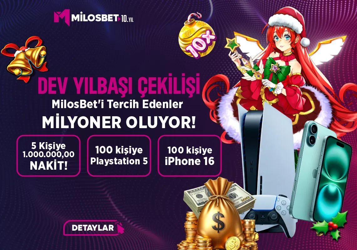 Dev Yılbaşı Çekilişi Bonusu