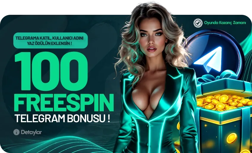 Telegram Bonusu - Freespin