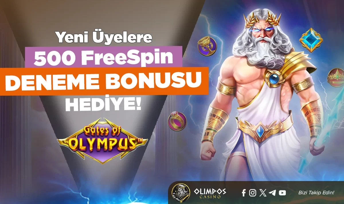 500 FreeSpin Deneme Bonusu