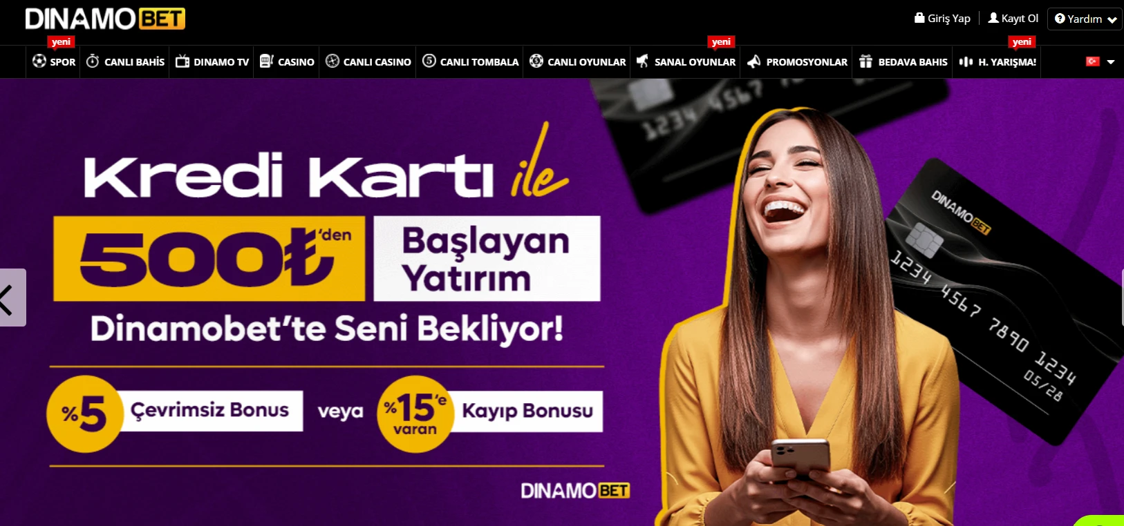 Dinamobet Giriş